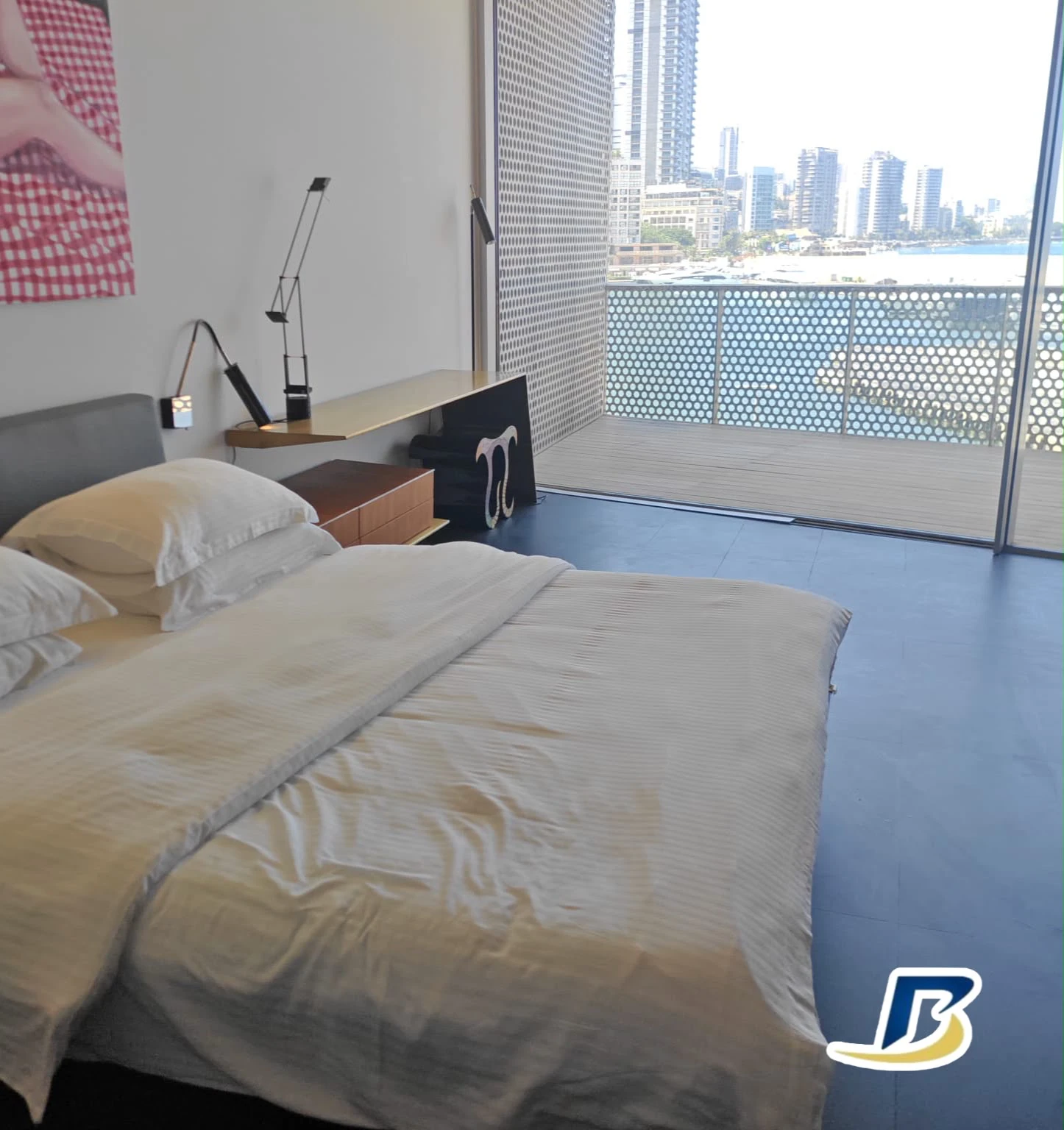 Waterfront Marina View apartment for rent