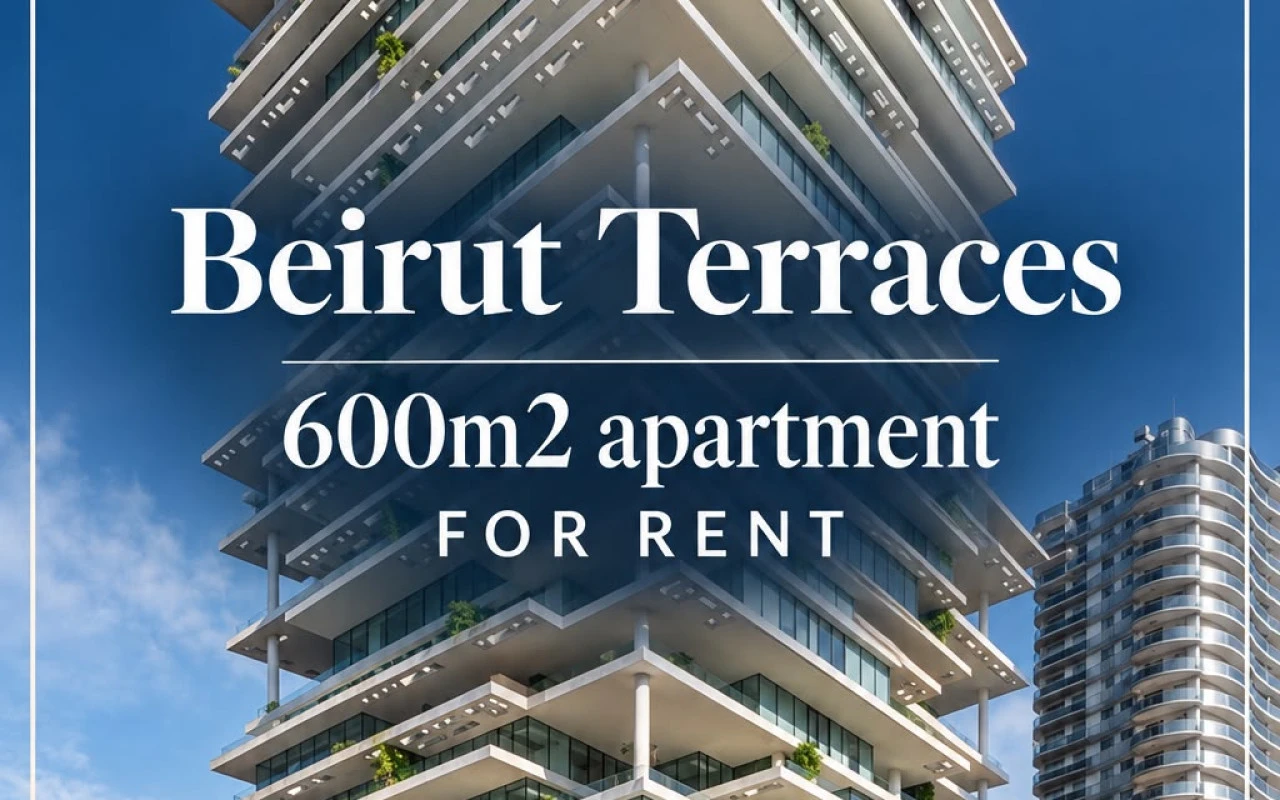 600m2 apartment for rent in Beirut Terraces in Downtown - Beirut - Lebanon